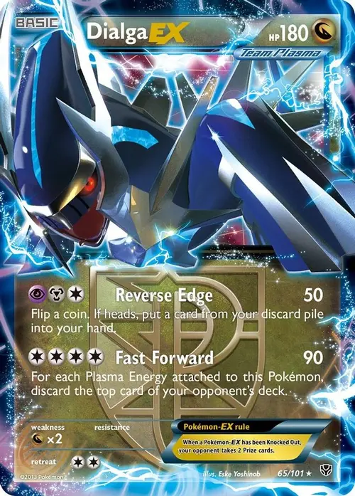 Dialga EX (Team Plasma) card art
