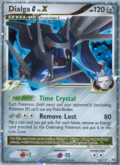 Dialga G LV.X card art
