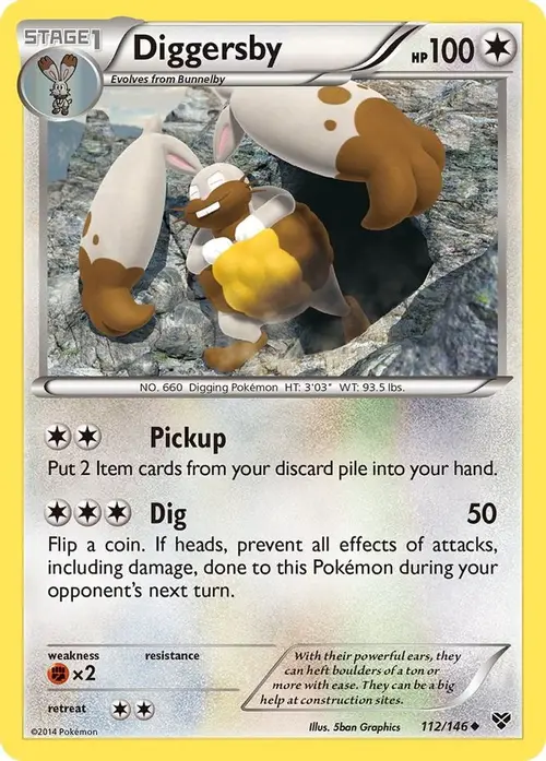 Diggersby card art