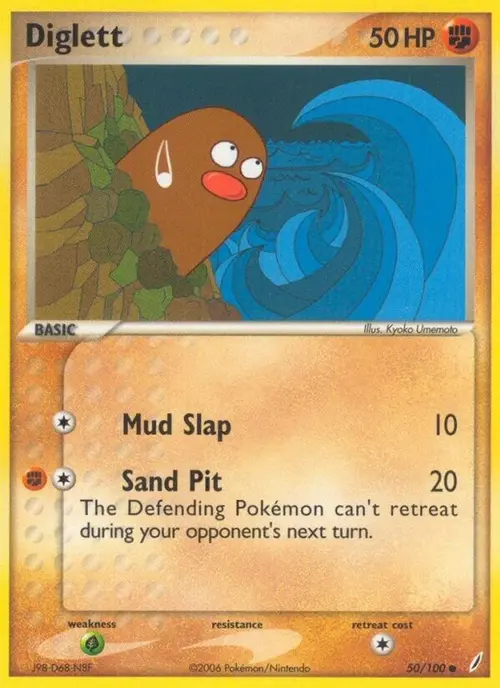 Diglett card art