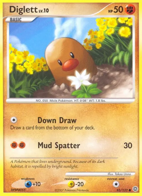 Diglett card art