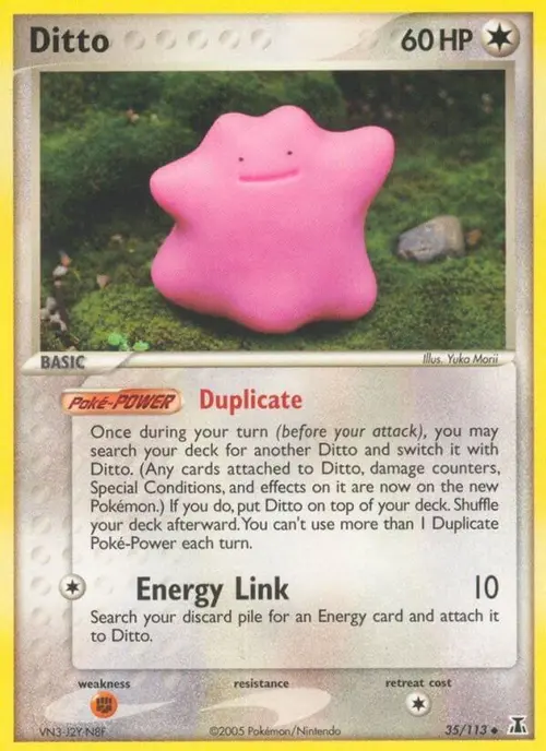 Ditto card art