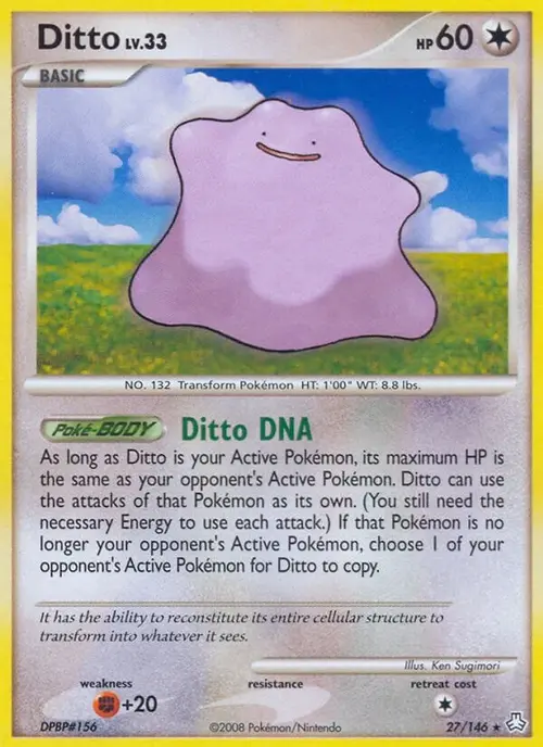 Ditto card art