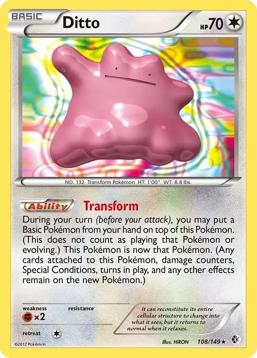 Ditto card art