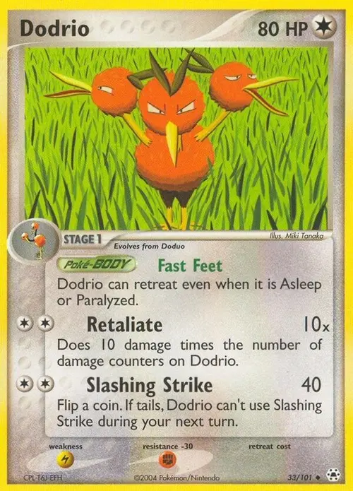 Dodrio card art