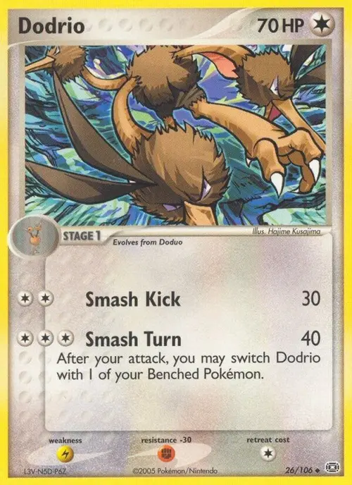 Dodrio card art