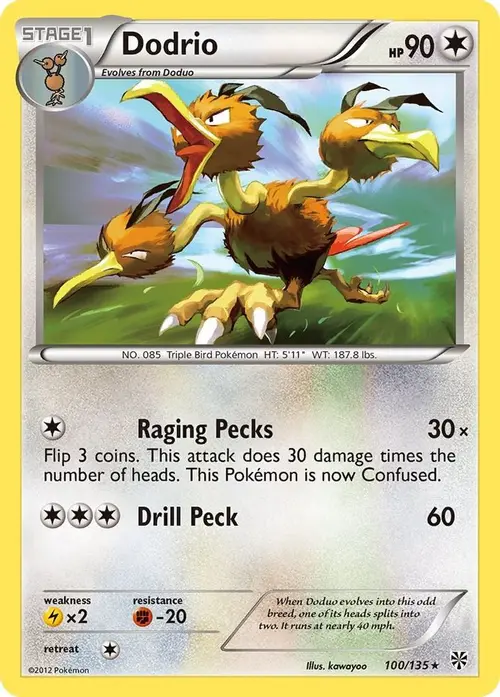 Dodrio card art