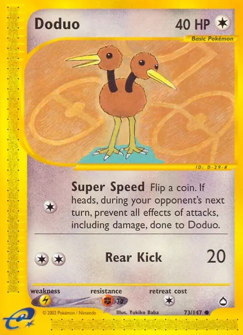Doduo card art