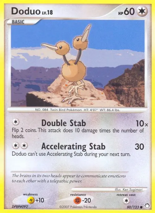 Doduo card art