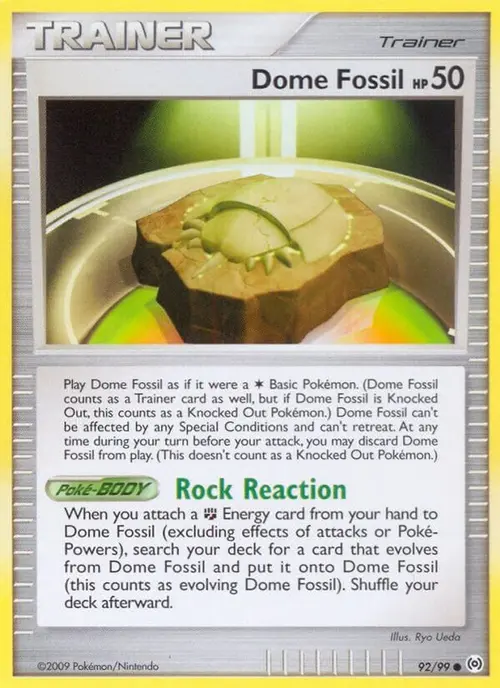 Dome Fossil card art