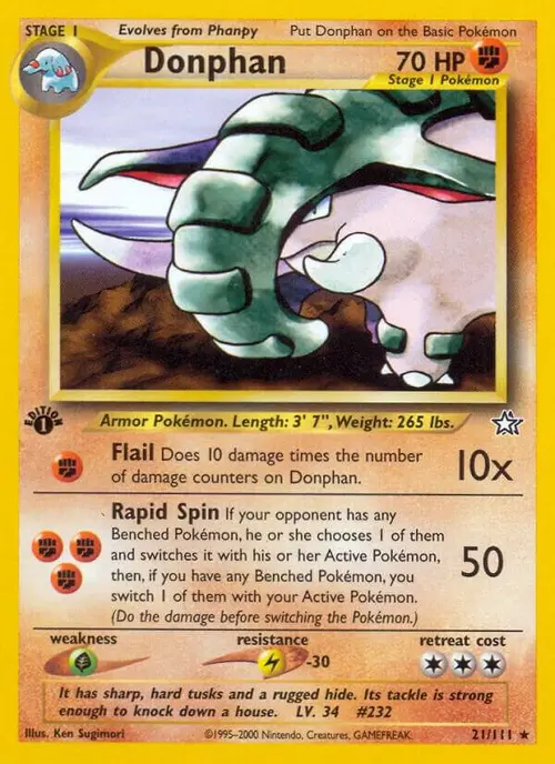 Donphan card art