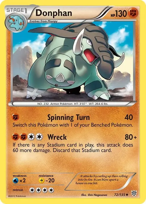 Donphan card art