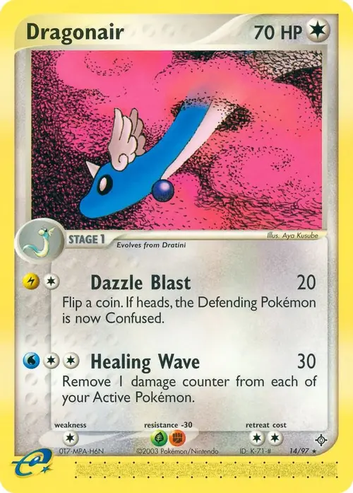 Dragonair - 14/97 card art