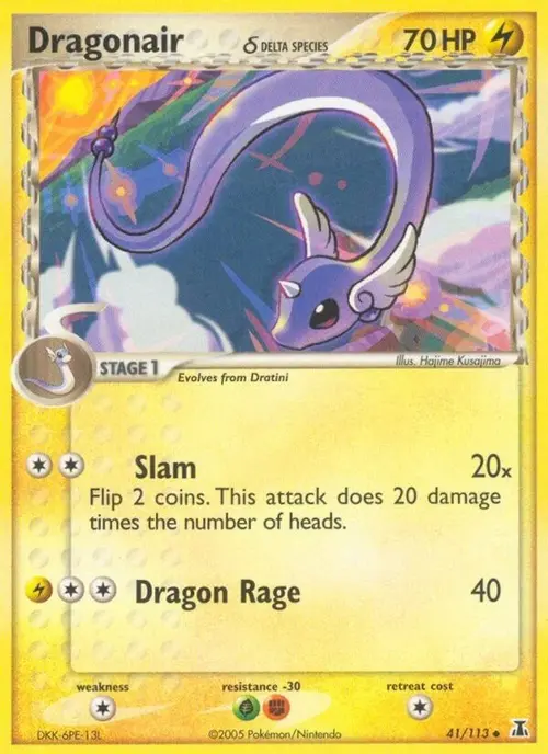 Dragonair - 41/113 (Delta Species) card art