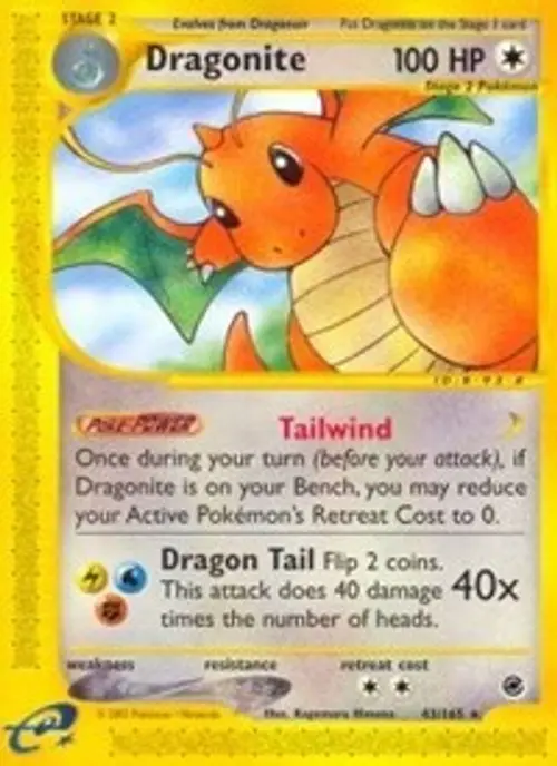 Dragonite (43) card art