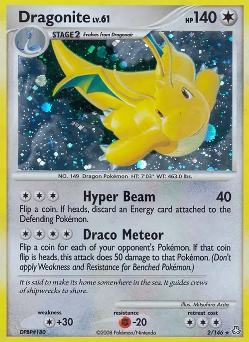 Dragonite card art