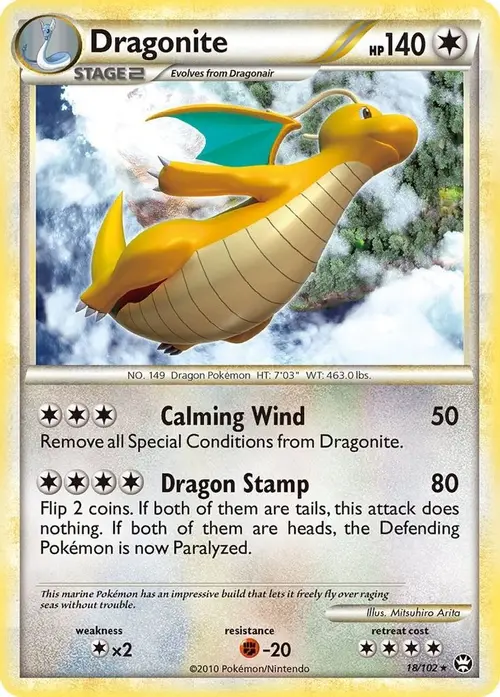 Dragonite card art