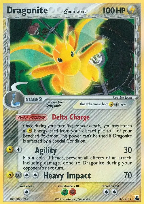 Dragonite (Delta Species) card art