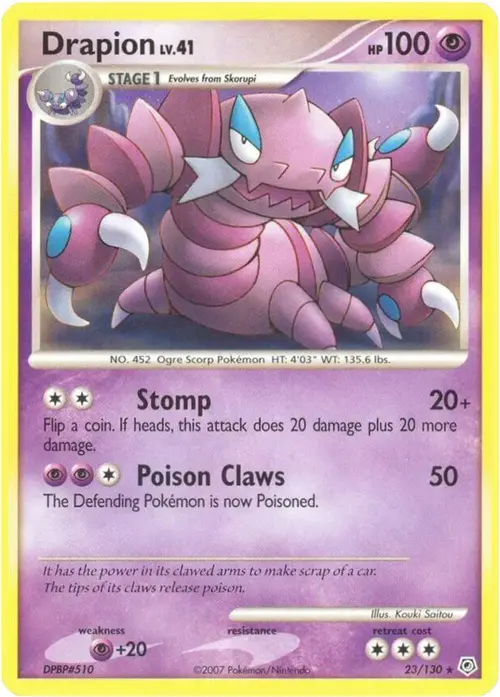 Drapion card art
