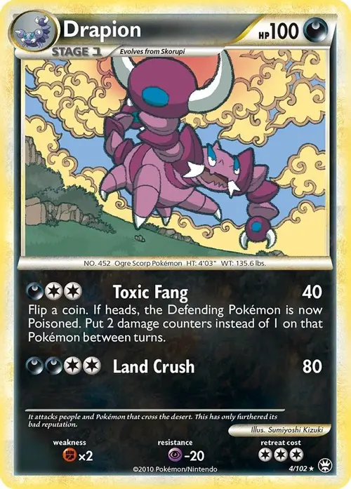 Drapion card art