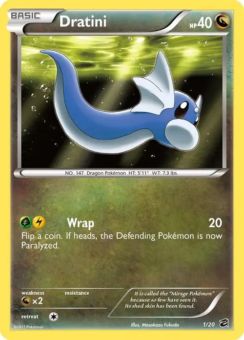 Dratini (1) card art