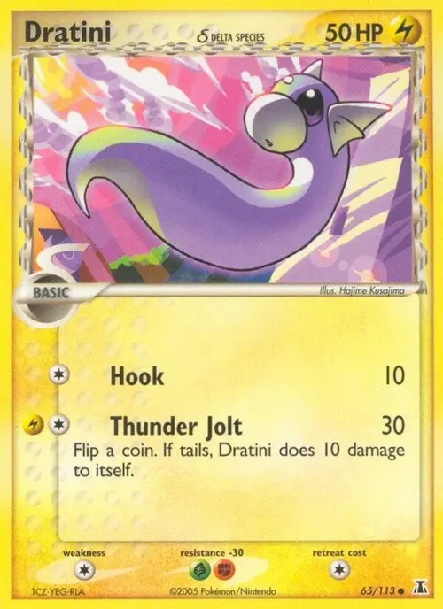 Dratini - 065/113 (Delta Species) card art