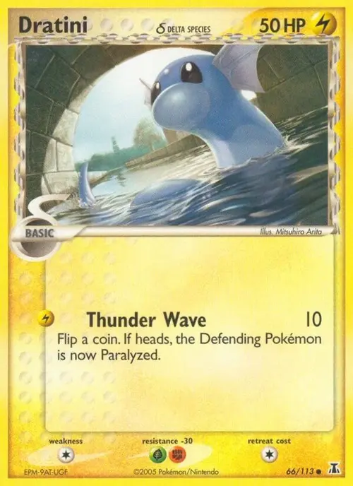 Dratini - 066/113 (Delta Species) card art