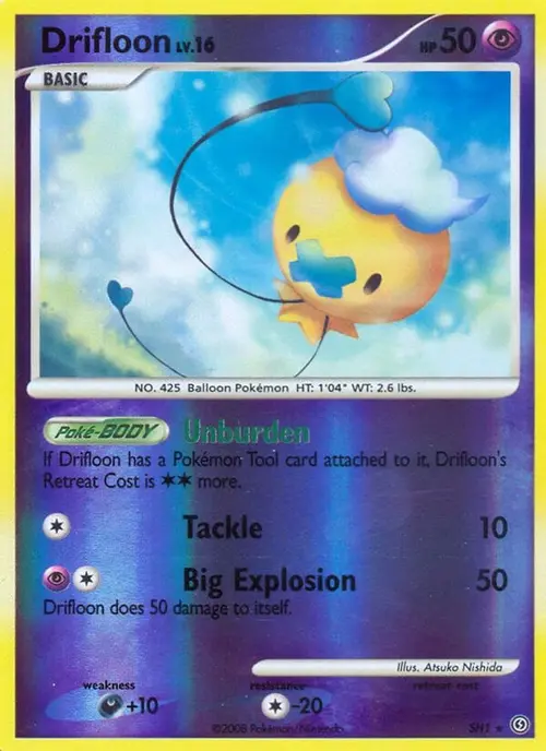 Drifloon (Shiny) card art
