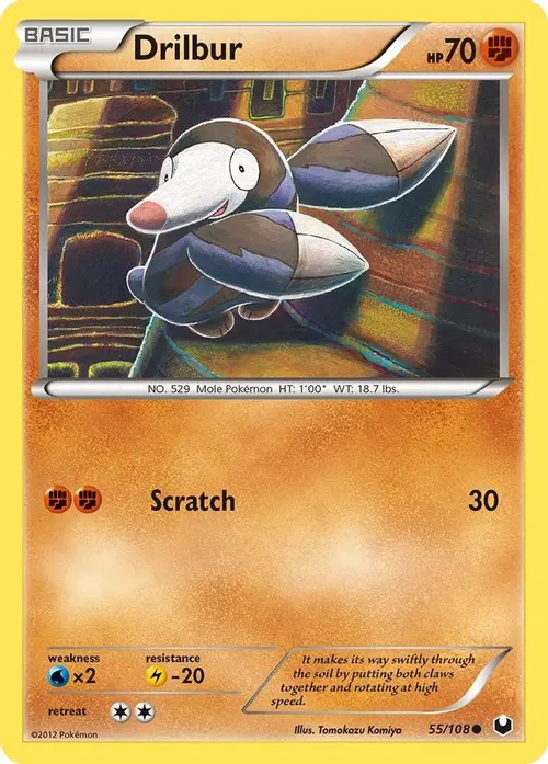 Drilbur card art