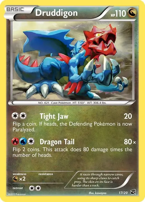Druddigon card art