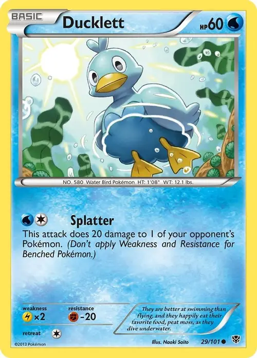 Ducklett card art