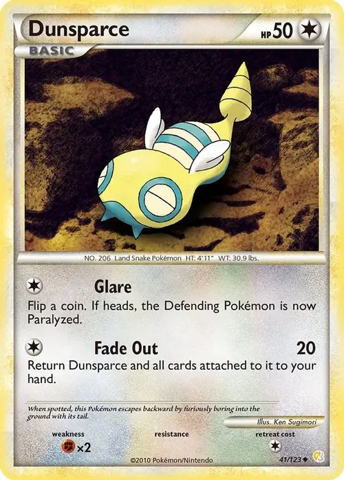 Dunsparce card art