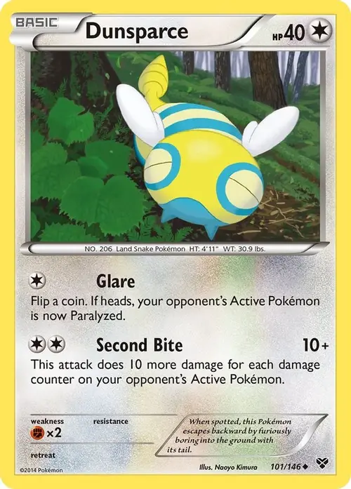 Dunsparce card art