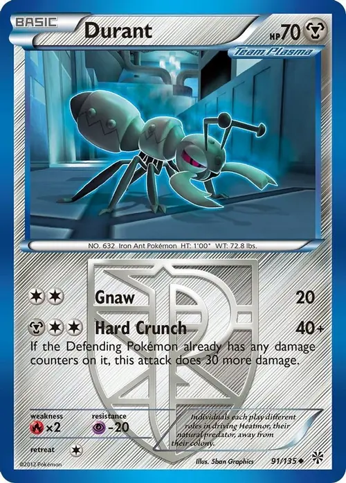 Durant (Team Plasma) (91) card art