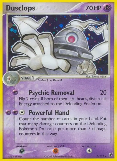 Dusclops card art