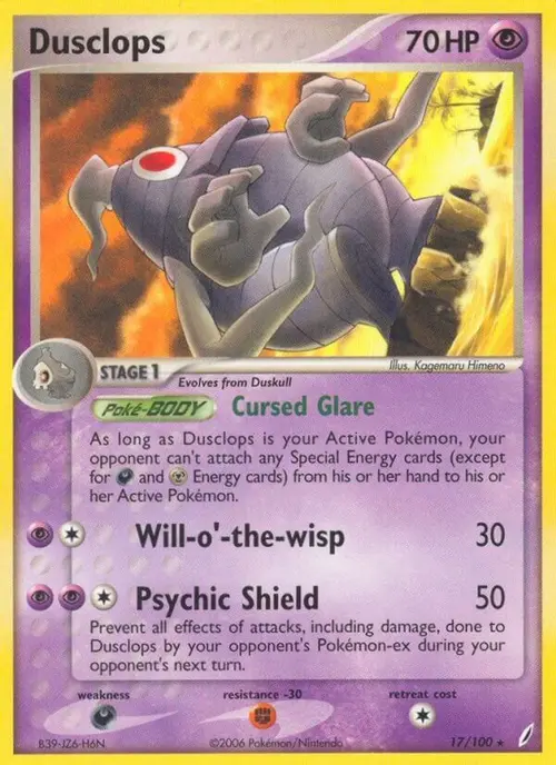 Dusclops card art