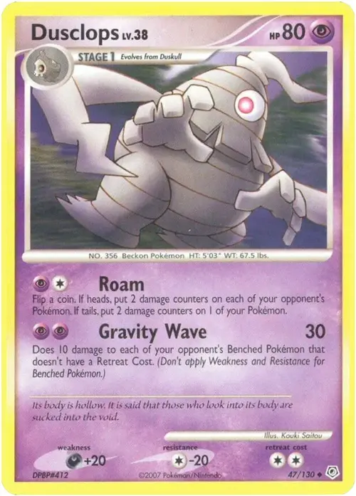 Dusclops card art