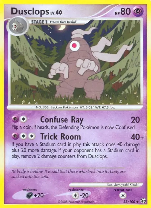 Dusclops (35) card art