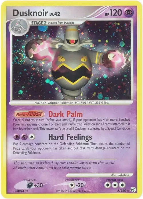 Dusknoir card art