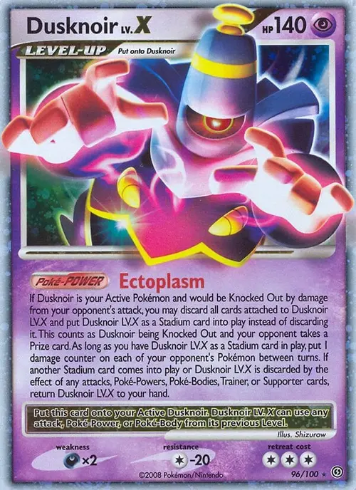 Dusknoir LV.X card art