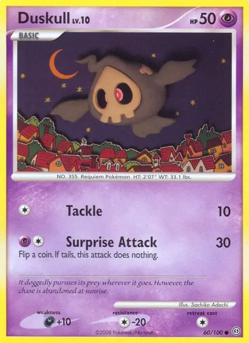 Duskull (60) card art
