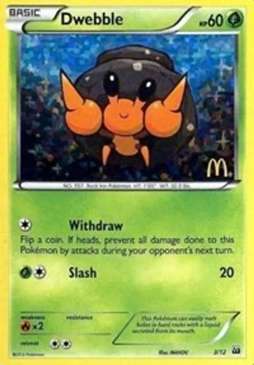Dwebble - 3/12 card art