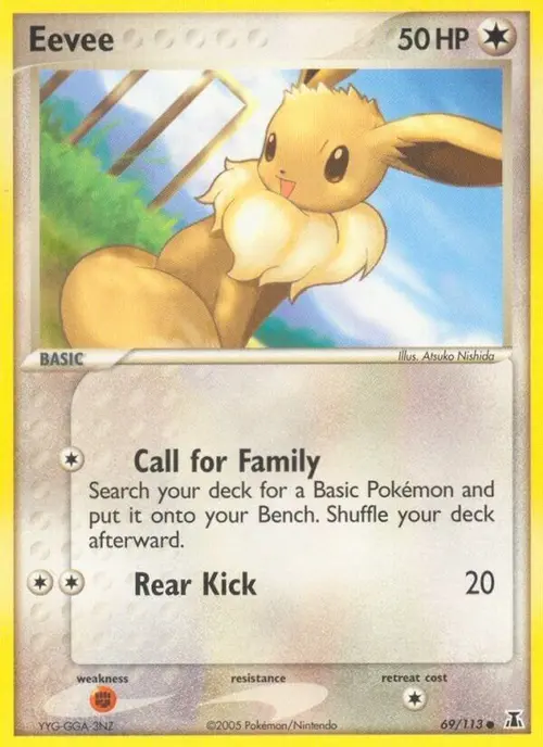 Eevee - 069/113 card art