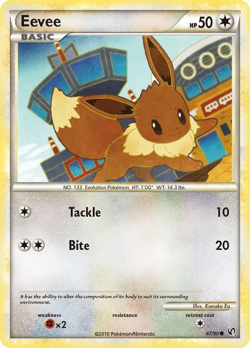 Eevee (47) card art