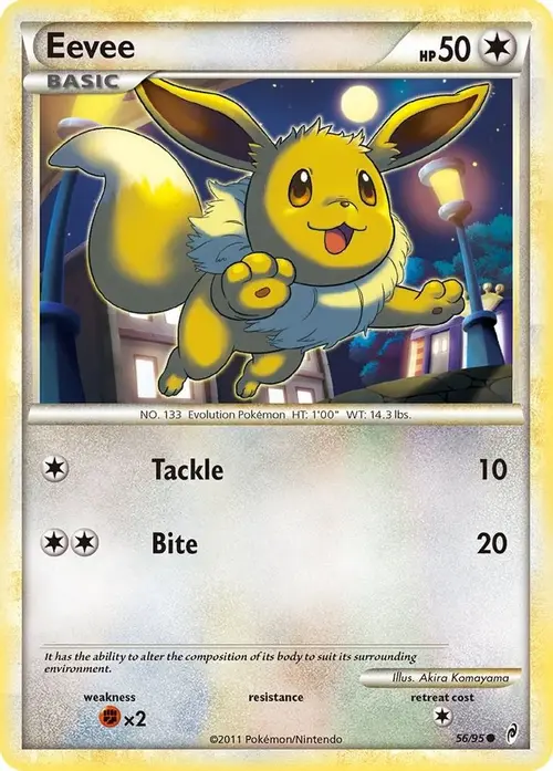 Eevee card art