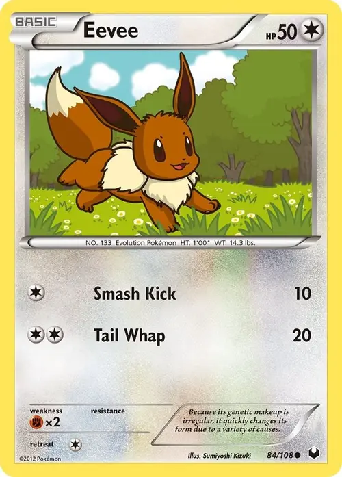 Eevee (84) card art