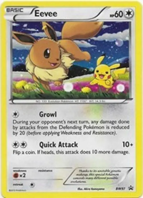 Eevee - BW97 card art