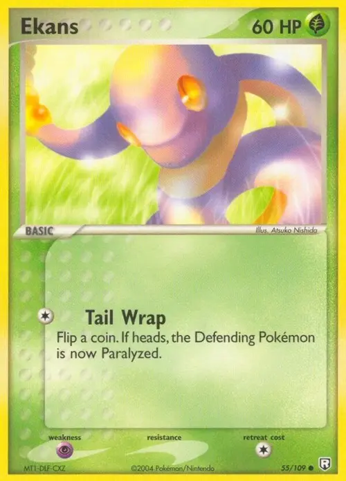 Ekans card art