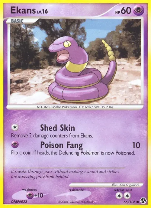 Ekans card art