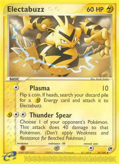 Electabuzz card art